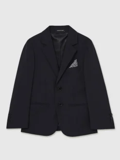 Kostuums En Herenvesten|Reiss Hope wol-blend single breasted pak blazer