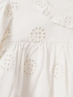 Overhemden En Blouses*Reiss Laverne Cotton Broderie Blouse