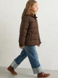 Jassen, Jacks En Kinderwagenpakjes|Jassen En Jacks*Reiss Lumi korte gewatteerde pufferjas met capuchon