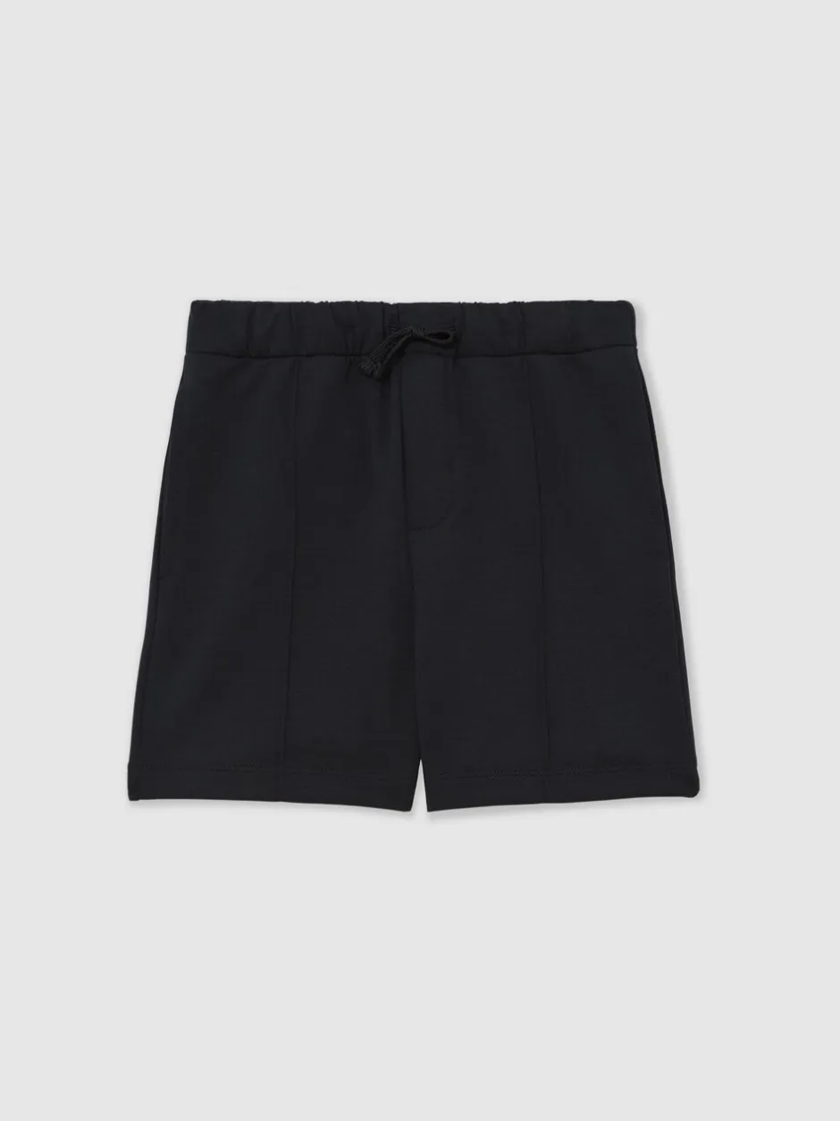 Shorts*Reiss Peter Premium Interlock Drawstring Pintuck Shorts