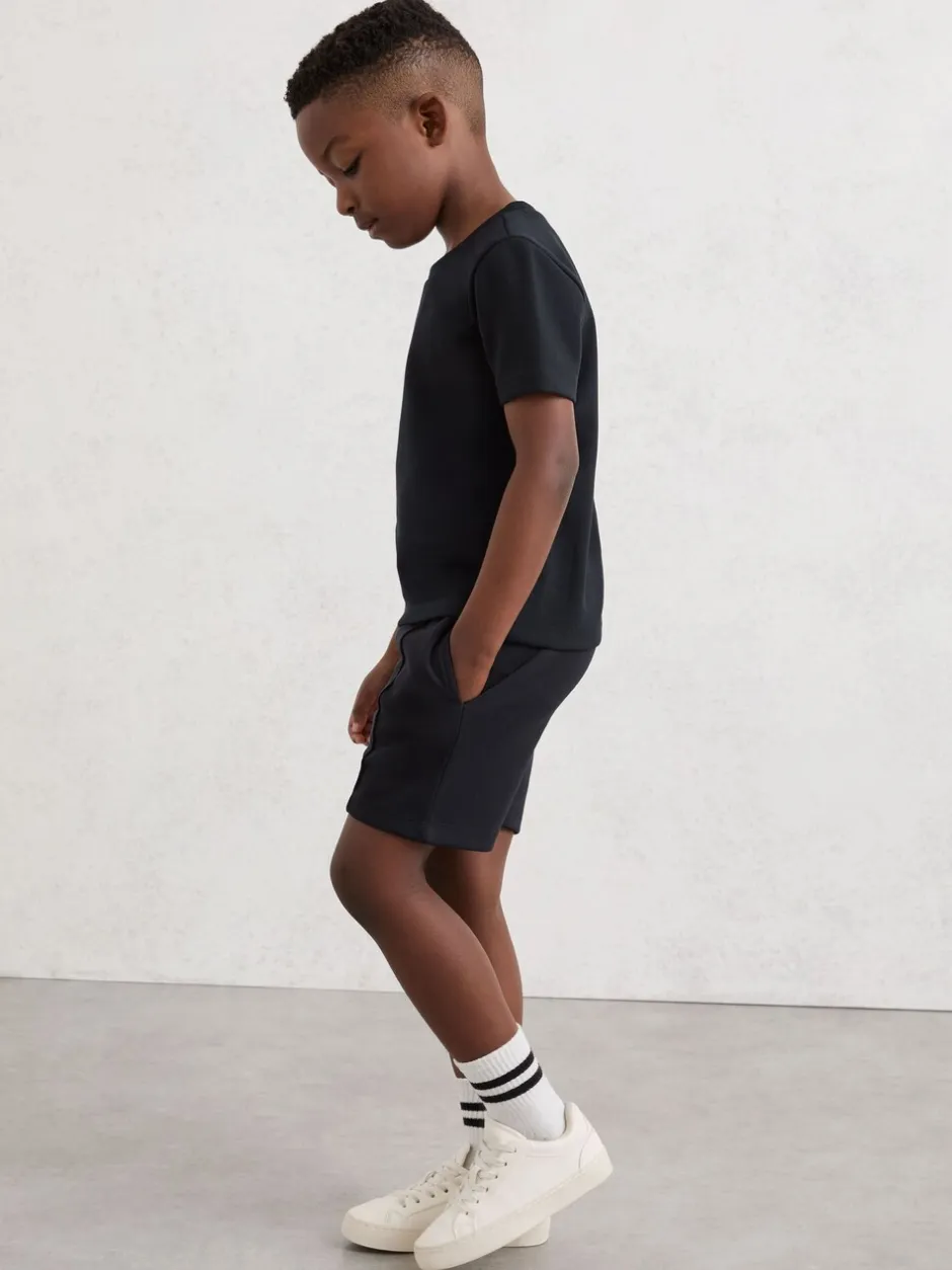 Shorts*Reiss Peter Premium Interlock Drawstring Pintuck Shorts