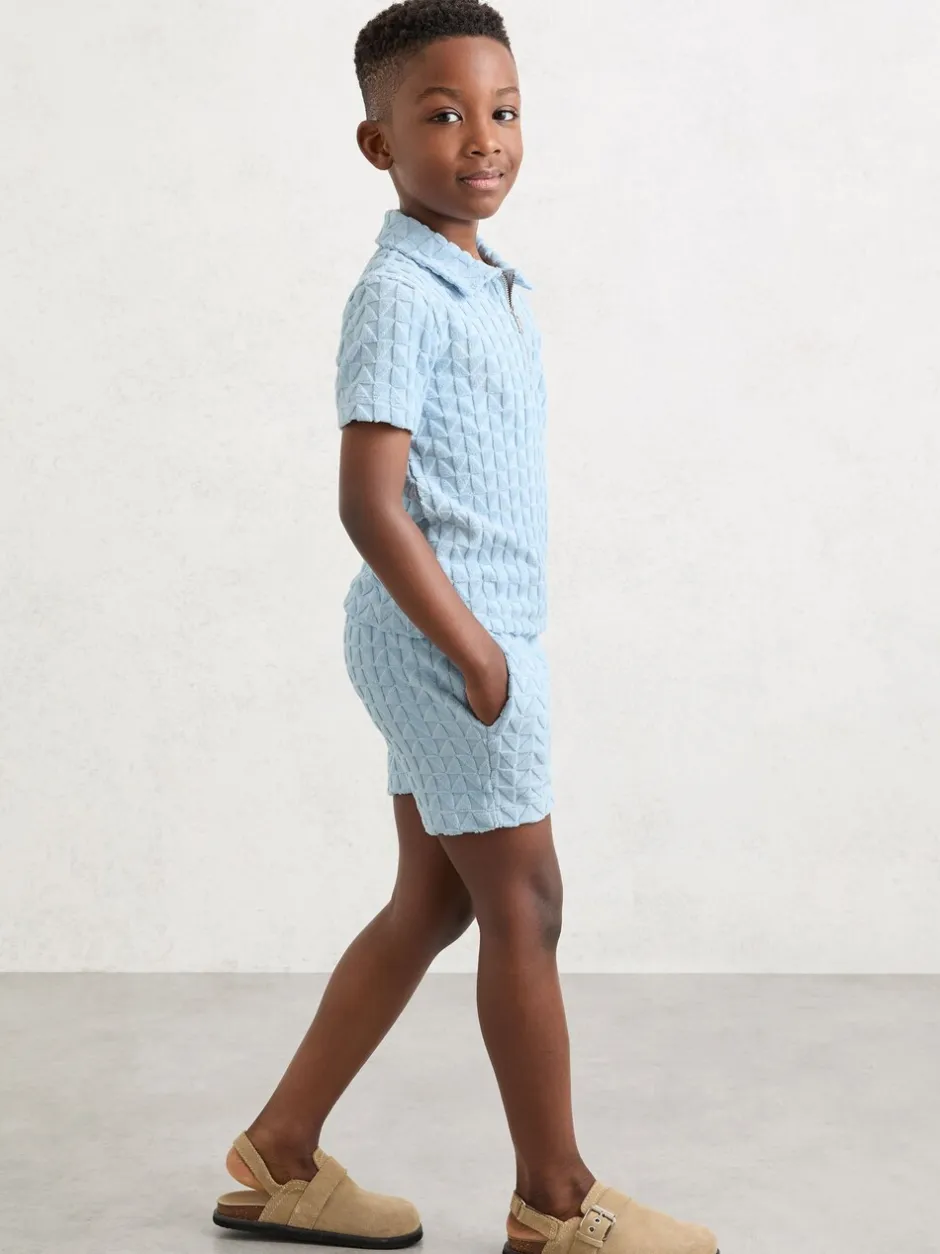 Shorts|Reiss Piro Textured Badstof Shorts