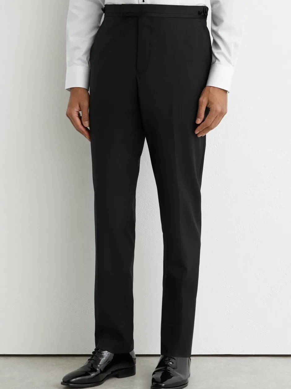 Smokings En Feestkleding*Reiss Poker tailored-fit wol-Blend Broeken