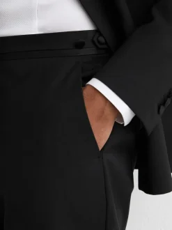 Smokings En Feestkleding*Reiss Poker tailored-fit wol-Blend Broeken