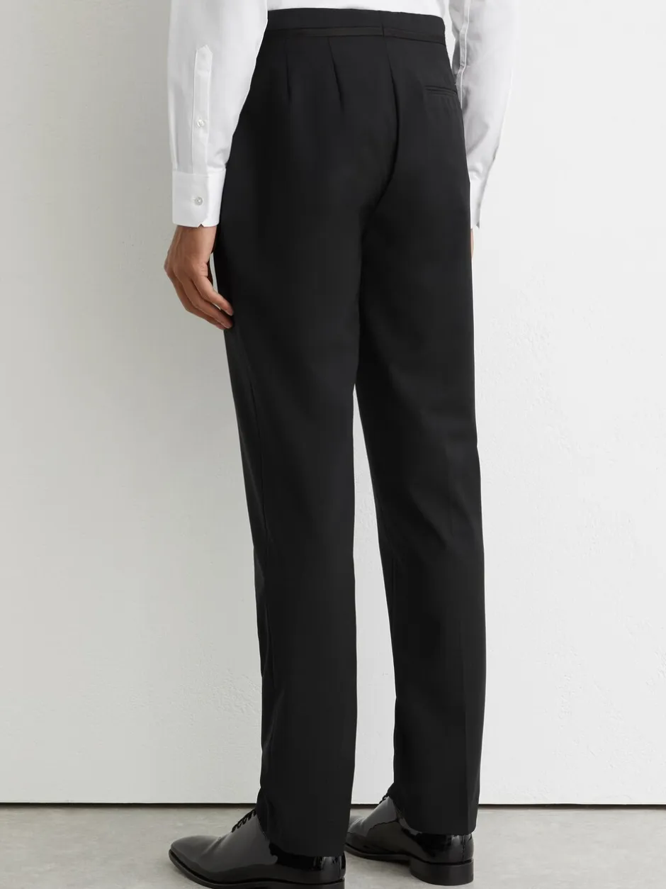 Smokings En Feestkleding*Reiss Poker tailored-fit wol-Blend Broeken
