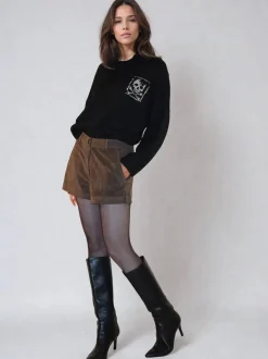 Shorts*Religion Galaxy Suede Shorts