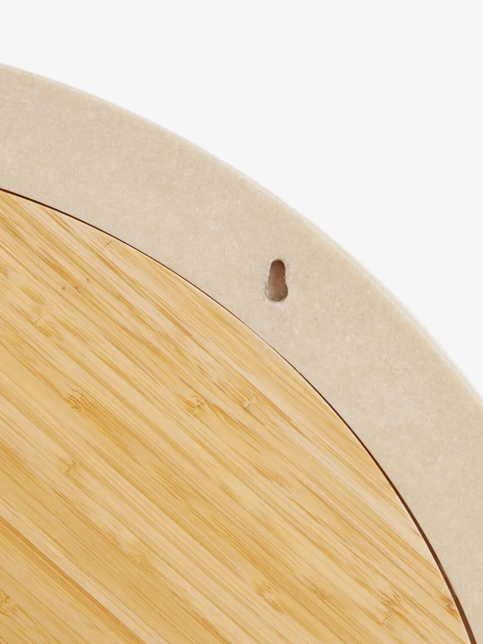 Spiegels|Badkameraccessoires*Next Resin Ribbed Round Wall Mirror