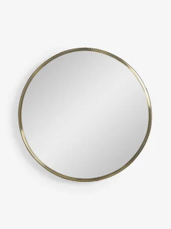 Spiegels|Badkameraccessoires*Next Rib Round Bathroom Wall Mirror Goud
