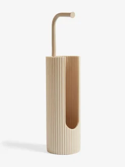 Badkameraccessoires|Next Rib Toiletrolhouder Natuurlijk