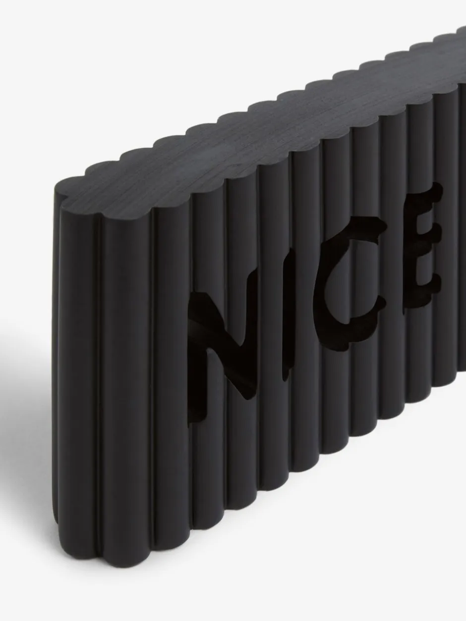 Decoraties|Next Rib Word Block Ornament Zwarte mooi achterwerk
