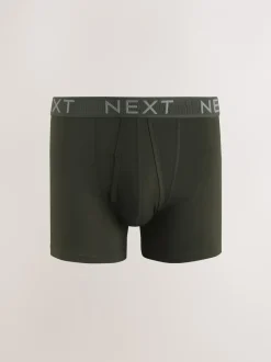 Ondergoed|Ondergoed*Next Rich Blue/ Red - Verpakking van 10 - Boxershorts met A-voorkant