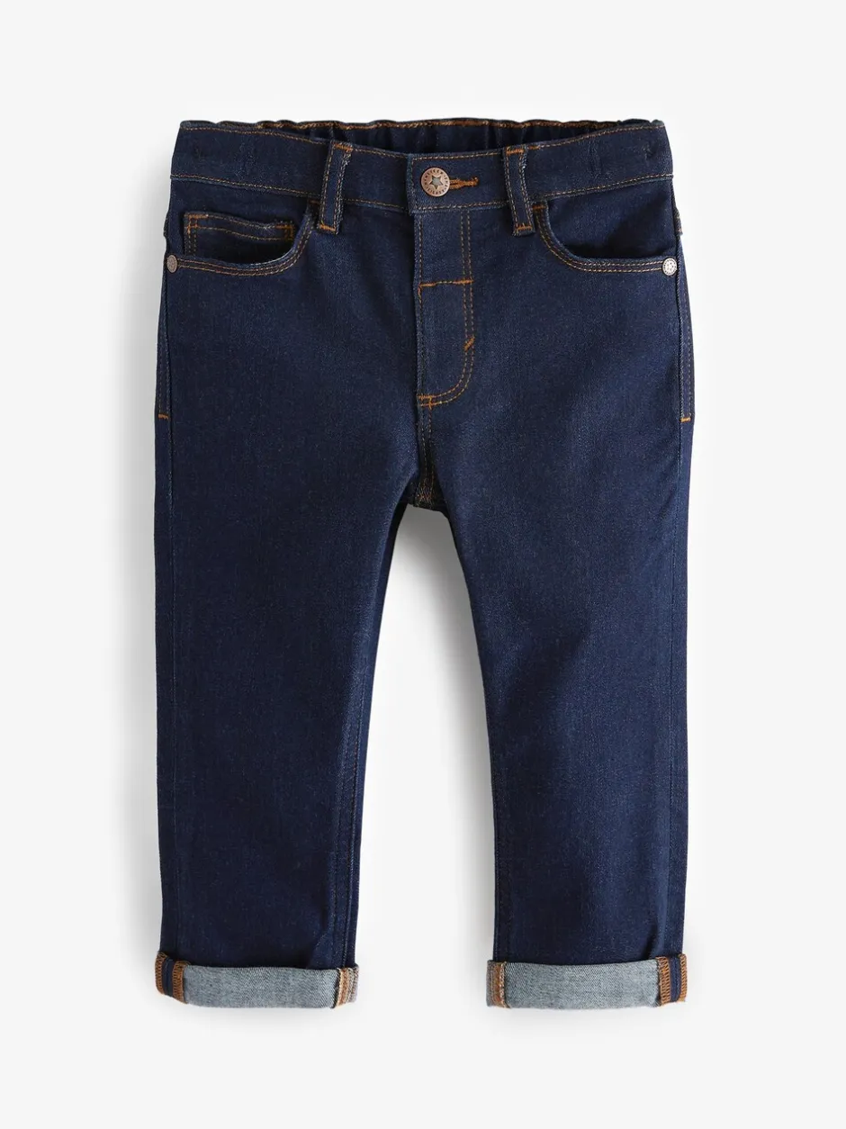 Jeans En Joggingbroeken|Jeans|Next - Comfortabele jeans met stretch (3 mnd-7 jr) Rinse wash