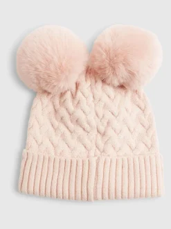 Mutsen, Handschoenen En Sjaals*River Island Double Pom Beanie
