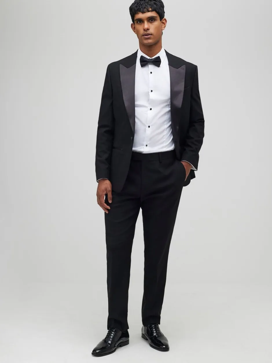 Smokings En Feestkleding*River Island effen slim-fit pantalon