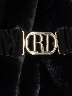 Jassen En Jacks|River Island Girls Belted Fur Padded Coat