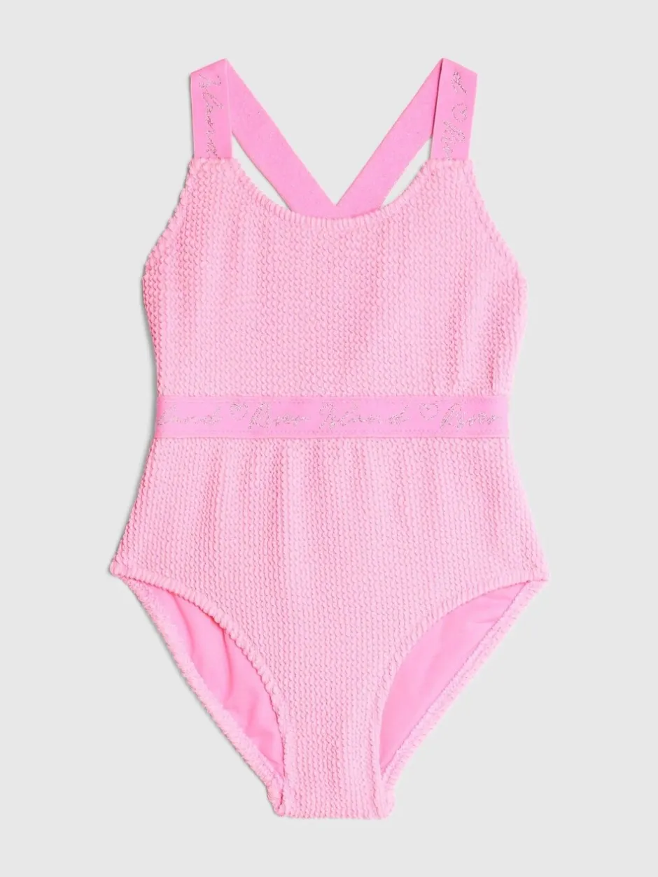 Badkleding*River Island Girls Elastic Textured Swimsuit