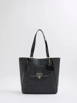 Tassen*River Island Heart Lock Pocket Shopper Bag