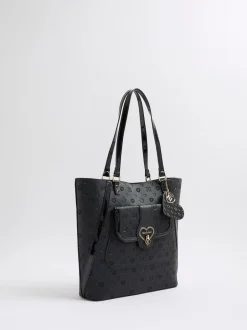 Tassen*River Island Heart Lock Pocket Shopper Bag
