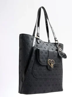 Tassen*River Island Heart Lock Pocket Shopper Bag