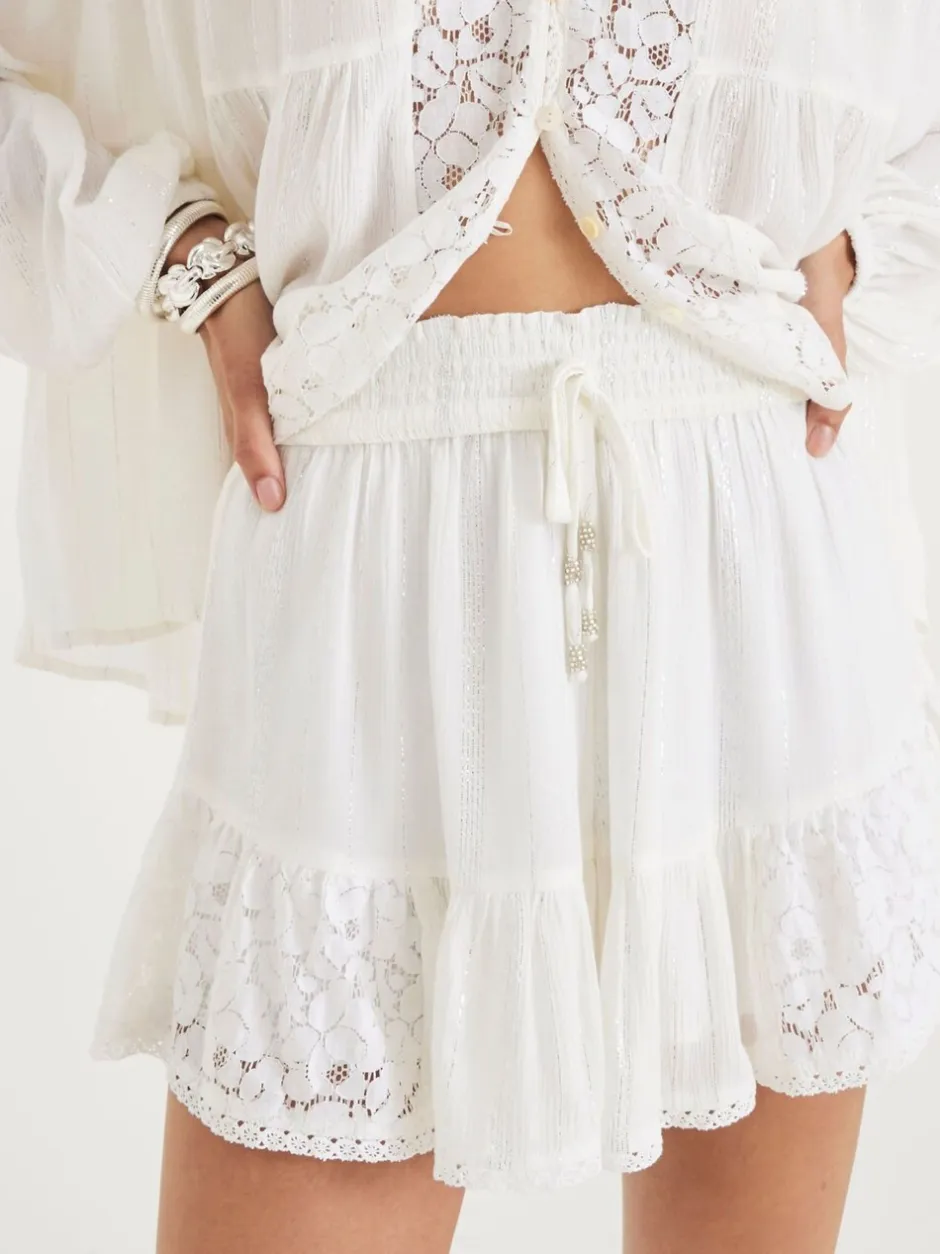 Shorts*River Island Lace Embroidered Shorts