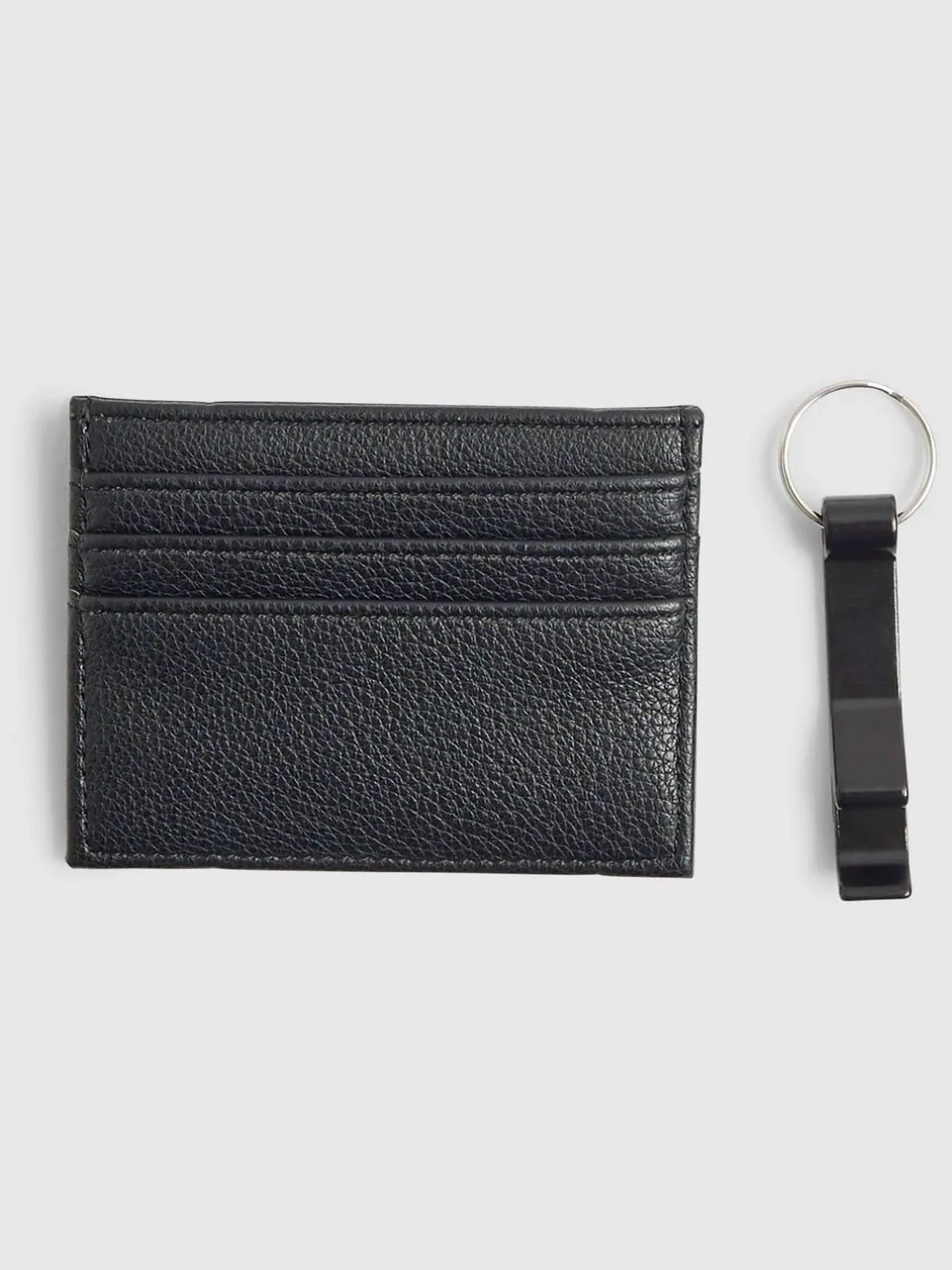 Portemonnees|River Island Leather Card Holder Gift Set