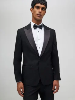 Smokings En Feestkleding*River Island Plain Slim Tux Jacket