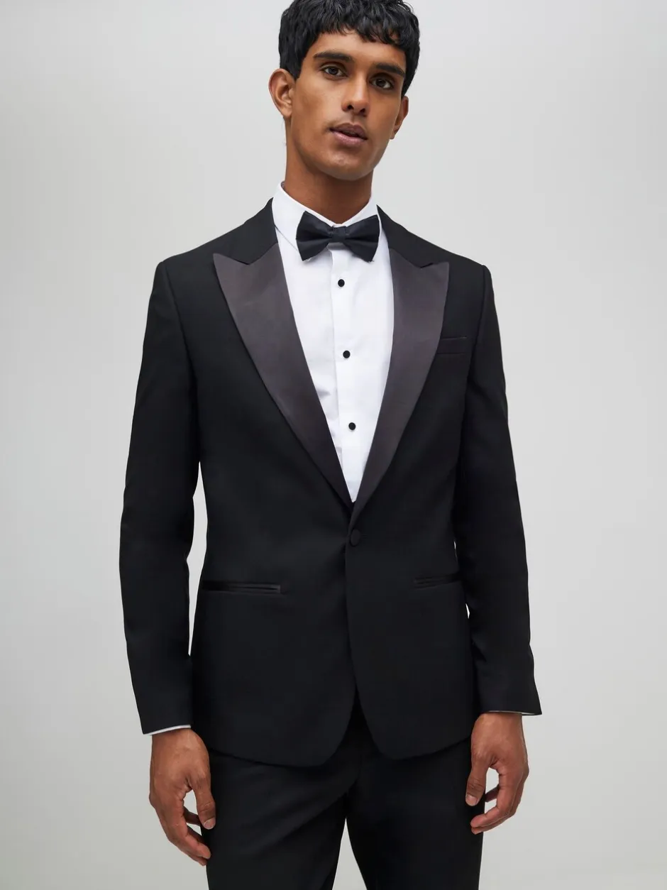 Smokings En Feestkleding*River Island Plain Slim Tux Jacket