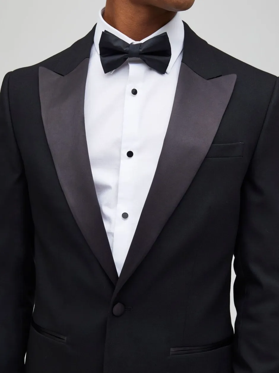 Smokings En Feestkleding*River Island Plain Slim Tux Jacket