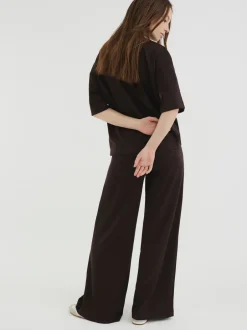 Leggings En Joggingbroeken|River Island Premium Wide Leg Joggers