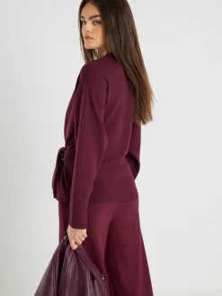 Hoody's En Sweatshirts|River Island Tie Front Premium Top