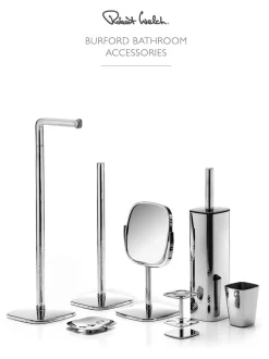 Badkameraccessoires|Robert Welch Burford 5x vergrotende spiegel op standaard