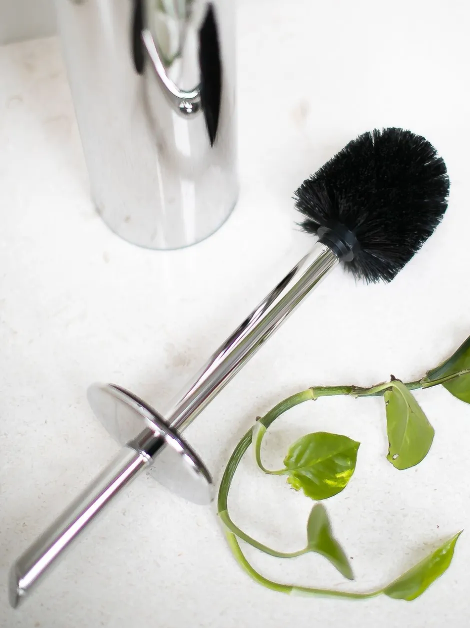 Badkameraccessoires|Robert Welch Oblique toiletborstel en -houder