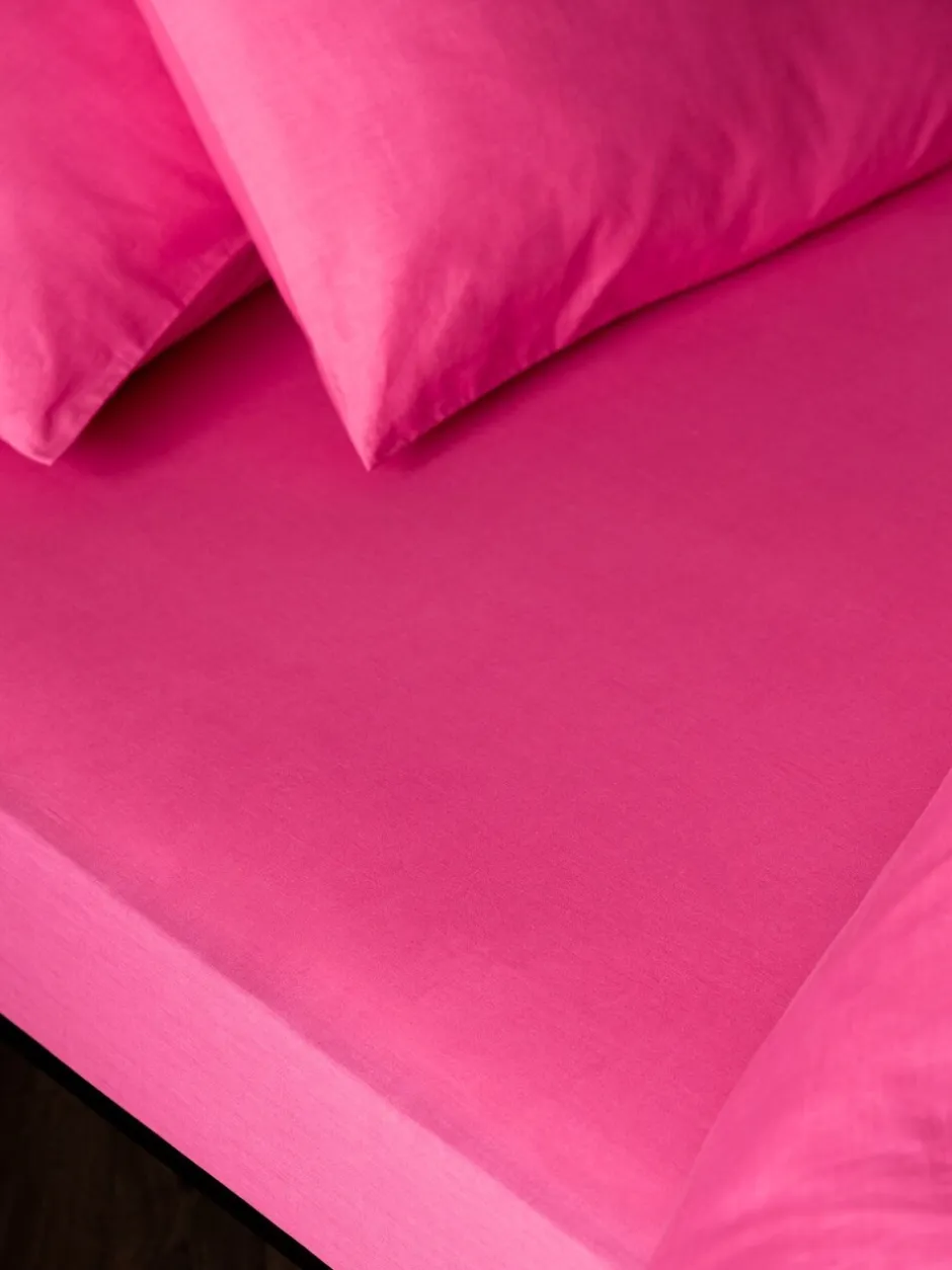 Beddenlakens En Kussenslopen|Rockett St George 180 -draads hoeslaken Knockout Pink