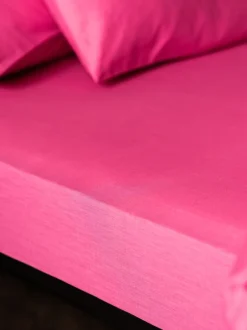 Beddenlakens En Kussenslopen|Rockett St George 180 -draads hoeslaken Knockout Pink