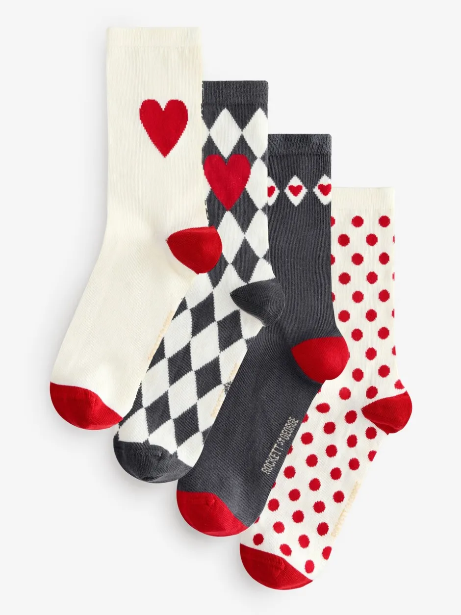 Sokken En Panty's|Rockett St George 4 Pack Socks