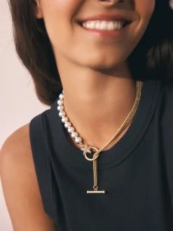 Sieraden*Rockett St George Chain and Bead Necklace