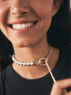 Sieraden*Rockett St George Chain and Bead Necklace
