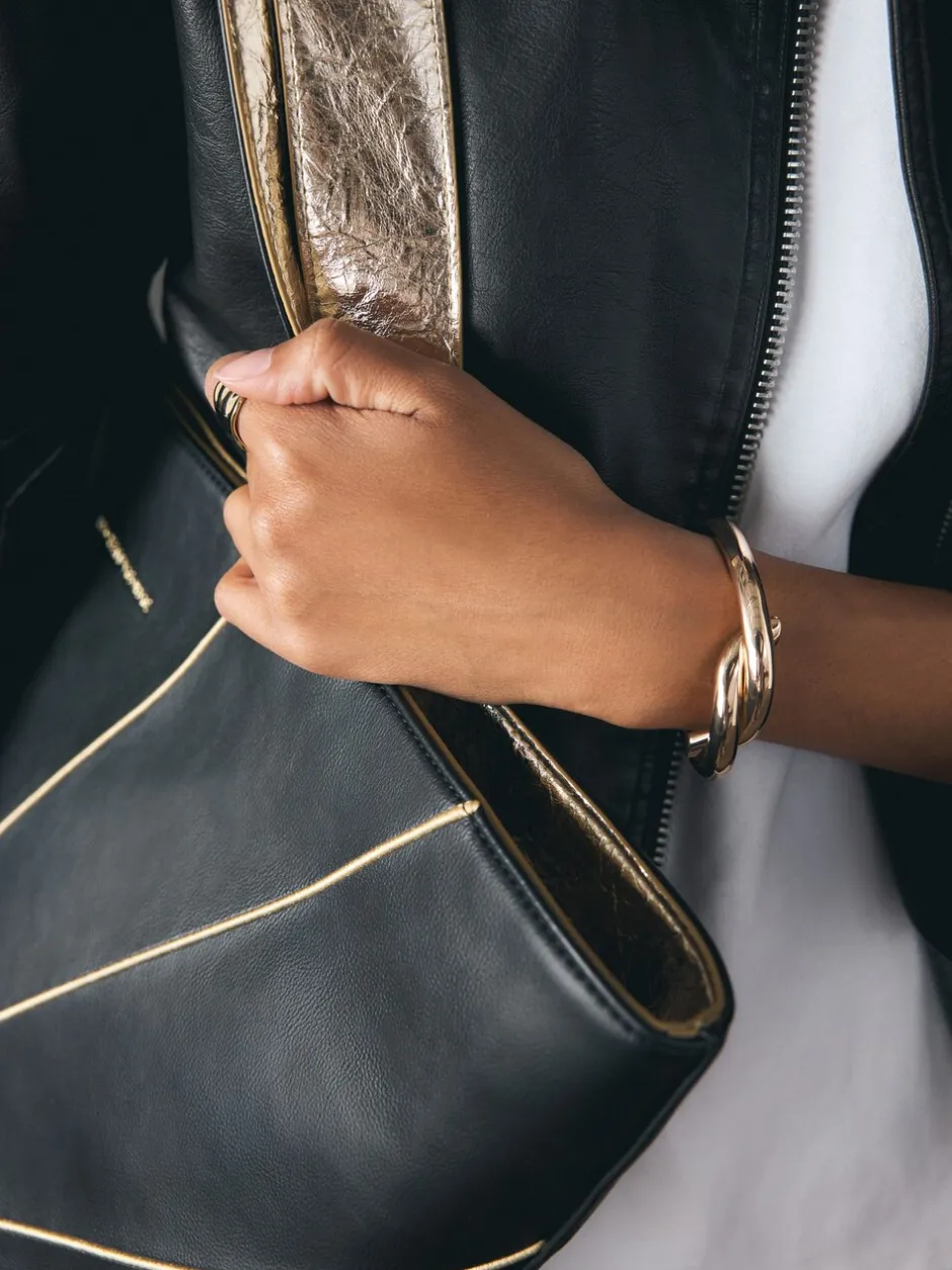Tassen En Portemonnees|Rockett St George Gold Star Large Tote Bag