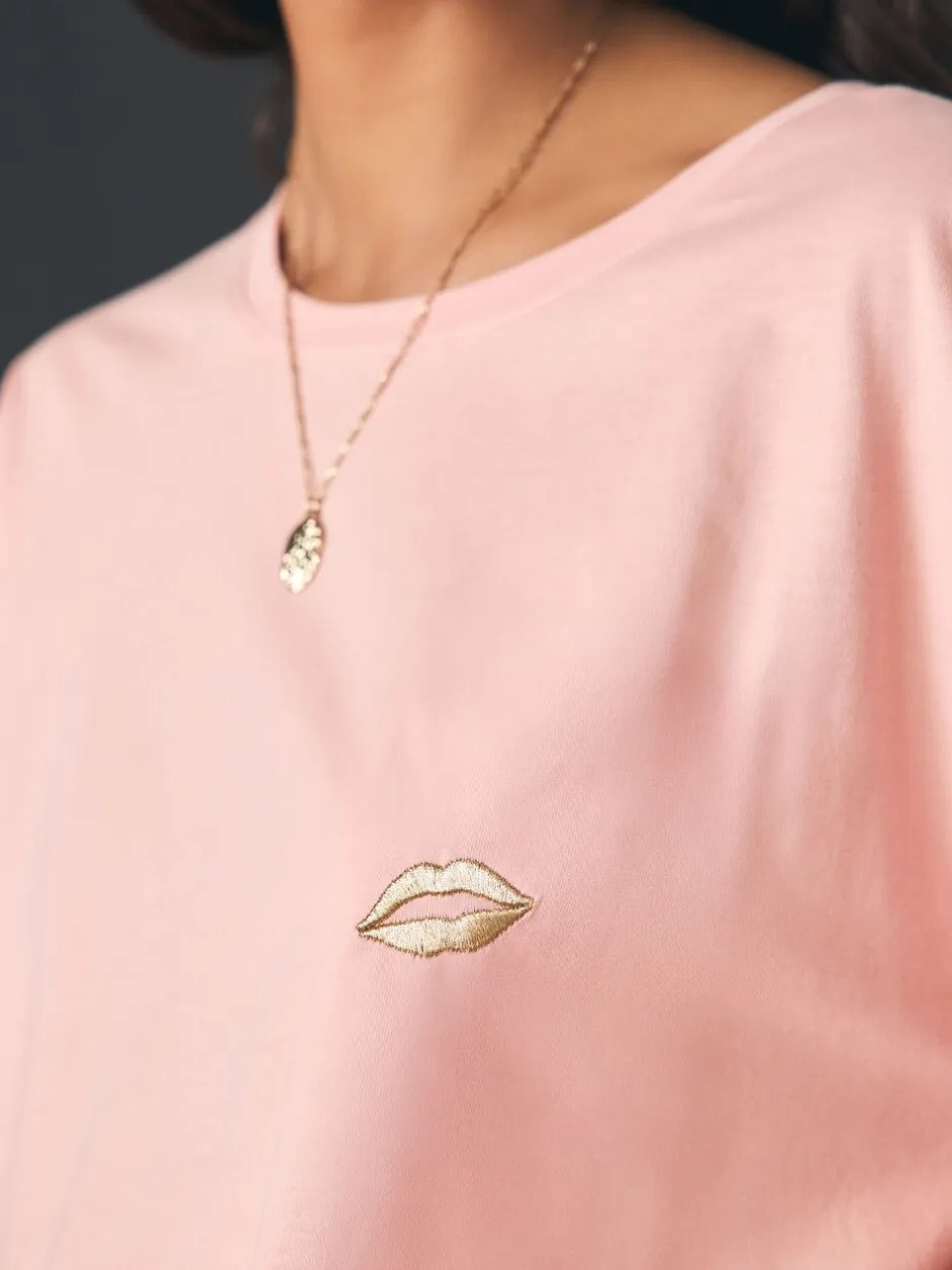 Pyjama's|Loungewear|Rockett St George Lips Jersey Pyjamas