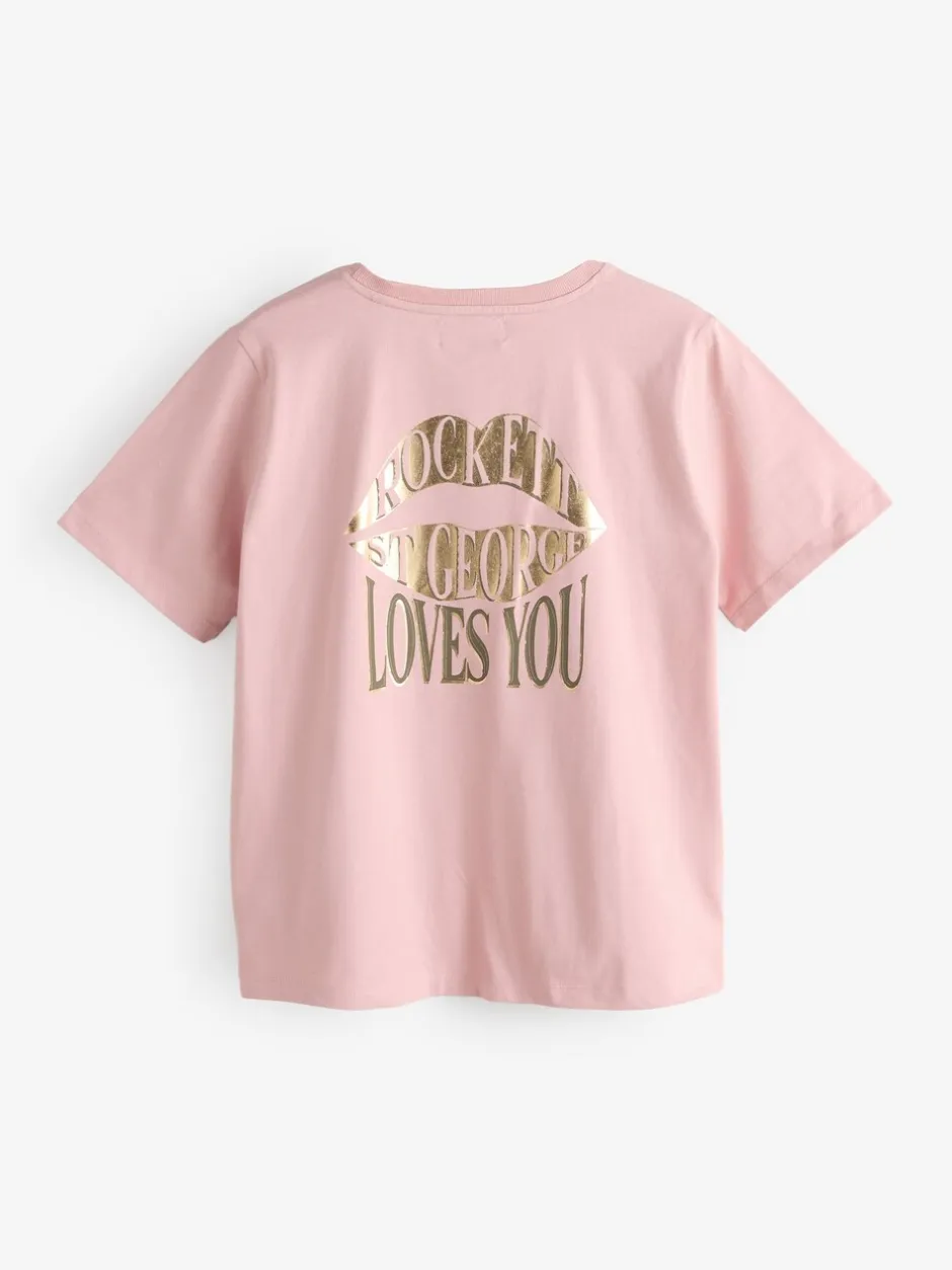 Pyjama's|Loungewear|Rockett St George Lips Jersey Pyjamas