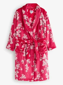 Badjassen*Bath & Body Works - Blossom Cosy Robe Rode kers