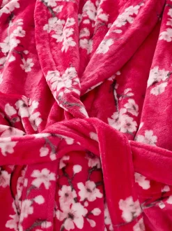 Badjassen*Bath & Body Works - Blossom Cosy Robe Rode kers