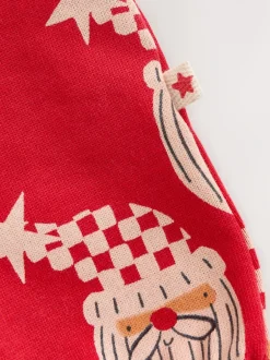 Tuinbroeken*Next Rode kerstman - All-over Print Kerstmis Baby bretelbroekenset (0mnd-3jr)