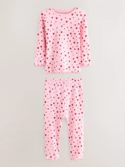 Nachtkleding En Pyjama's|Pyjama's*Next Rode strik/Hart - Verpakking van 3 knusse pyjama's (9 mnd-16 jr)