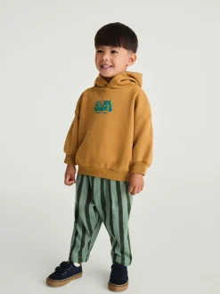 Sets En Combisets|Truien En Breisels|Next - Cool Vibes Printed Hoodie and Joggers Set (3mths-7yrs) Roestbruin