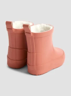 Laarzen|Laarzen*Jojo Maman Bébé - Short Cosy Lined Wellie Boot Roestbruin