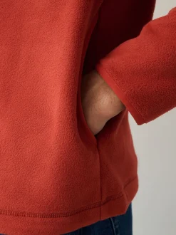 Jassen En Jacks|Sweaters En Hoody´S|Next Roestoranje - Hokusai Licence Graphic Polar Fleece Zip Through Funnel Fleece