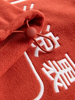 Jassen En Jacks|Sweaters En Hoody´S|Next Roestoranje - Hokusai Licence Graphic Polar Fleece Zip Through Funnel Fleece