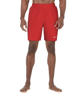 Badkleding|Nike Rood - 7 inch - Essential volley-zwemshort