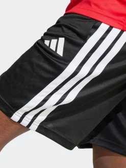 Shorts*adidas - Train Essentials 3-Strepen Kids T-shirt & Shorts Set Rood